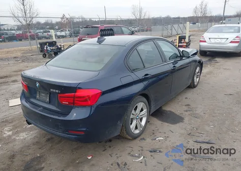 2016 BMW 328I xDrive from USA, damaged, VIN WBA8E3C5XGK502393